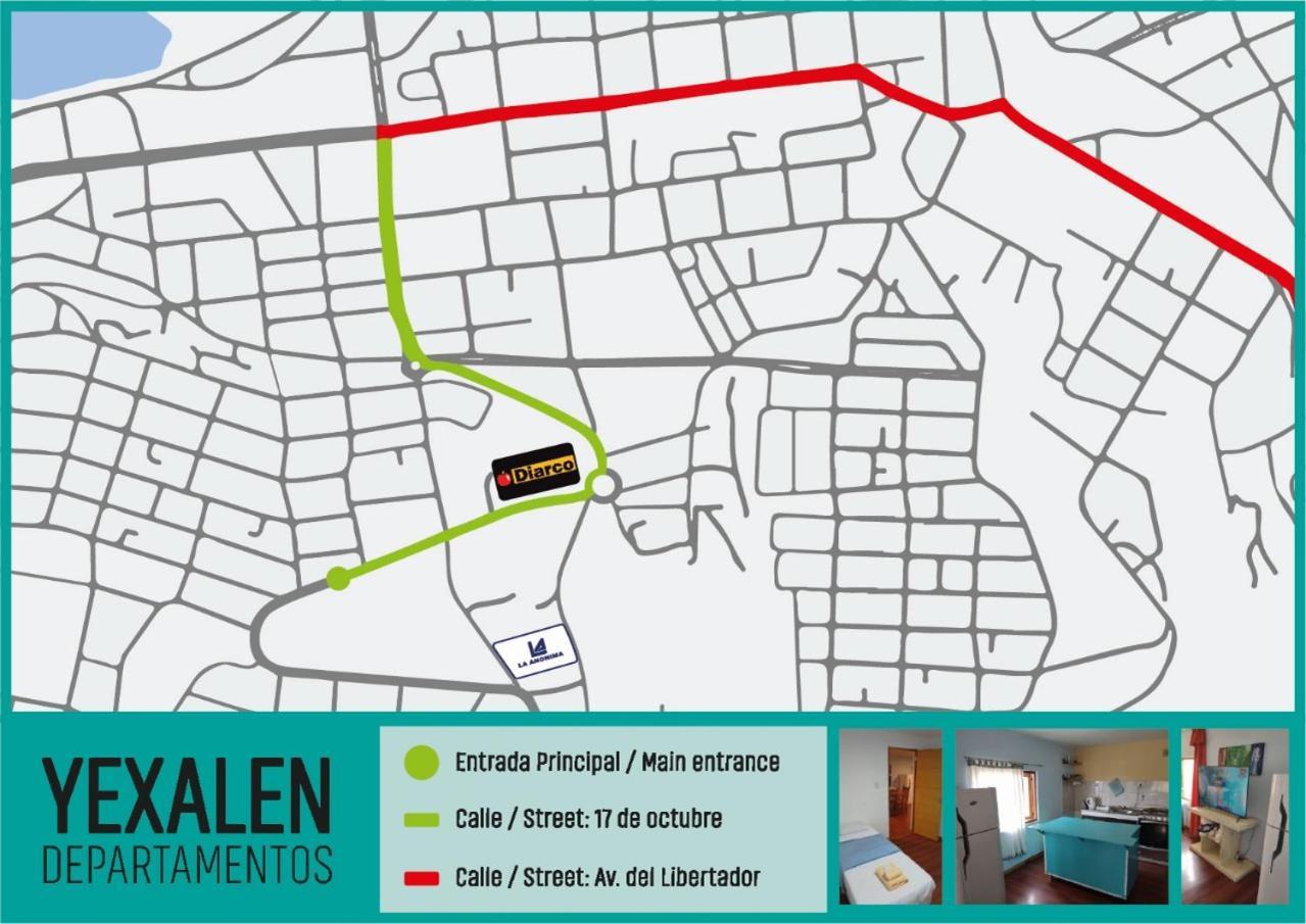 Yexalen Pb Lägenhet El Calafate Exteriör bild